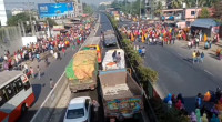 RMG workers block Dhaka-Tangail highway over unpaid wages