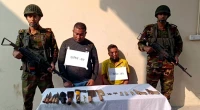 Two Awami League men arrested in Cumilla with arms 