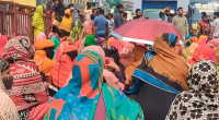 Garment workers block highway in Gazipur over unpaid wages, bonuses