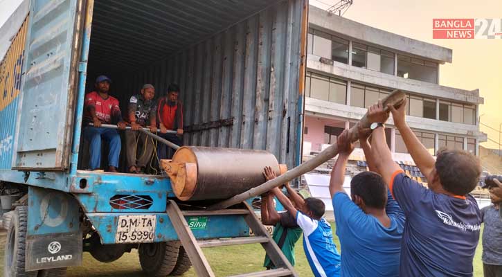 বগুড়ায় হচ্ছে না বিসিবির ম্যাচ, সরানো হলো মালামাল