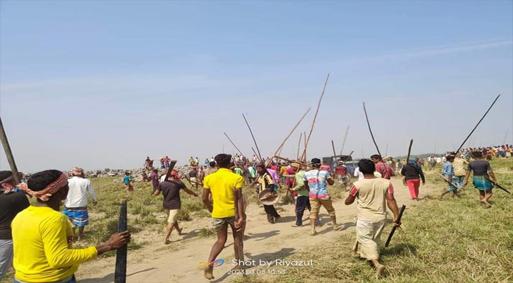 সিলেটে ২ গ্রামের মধ্যে সংঘর্ষ, আহত অনেক