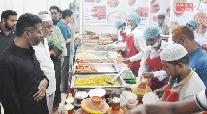 আইসিসিবির ইফতার বাজারে ক্রেতার আকর্ষণ ‘মালাই জর্দা’