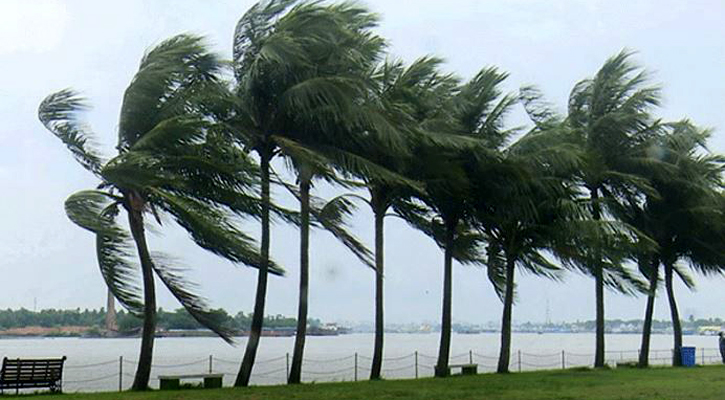 ১২ অঞ্চলে ৬০ কি. মি. বেগে ঝড়ের আভাস