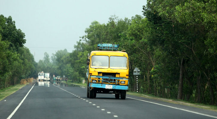 বিএসআরএমের ট্রাকে ডাকাতি