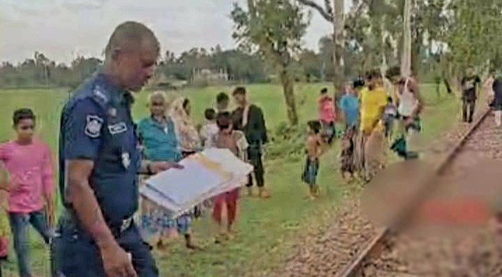 গাইবান্ধায় ট্রেনে কাটা পড়ে অজ্ঞাত নারীর মৃত্যু