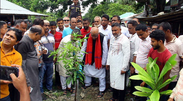 পাবনায় জাতীয় বৃক্ষরোপণ কর্মসূচির উদ্বোধন 