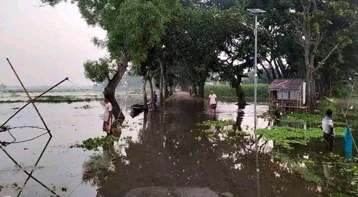 জামালপুরের যমুনার পানি বিপৎসীমার ওপরে, নিম্নাঞ্চল প্লাবিত  