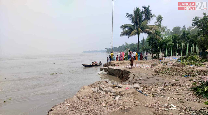 টাঙ্গাইলে যমুনাসহ ৩টি নদীর পানি বিপৎসীমার ওপরে