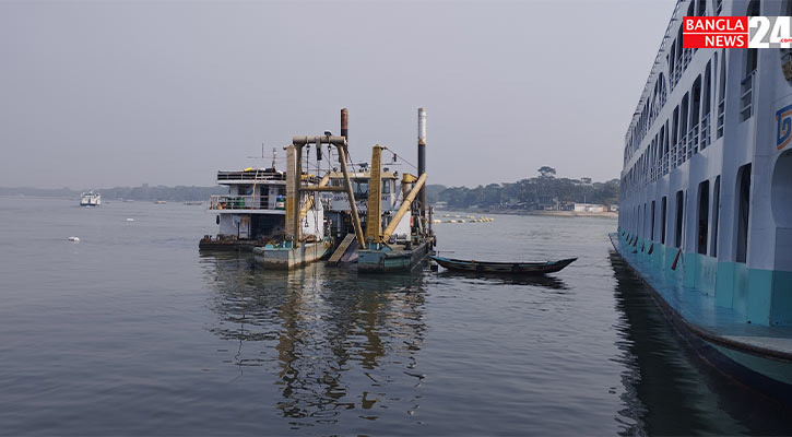 নৌপথ ড্রেজিংয়ে মেলেনি কাঙ্ক্ষিত সাফল্য