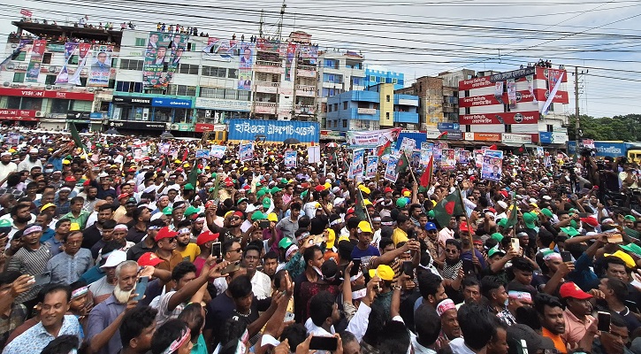 সিলেট অভিমুখে বিএনপির রোডমার্চ শুরু