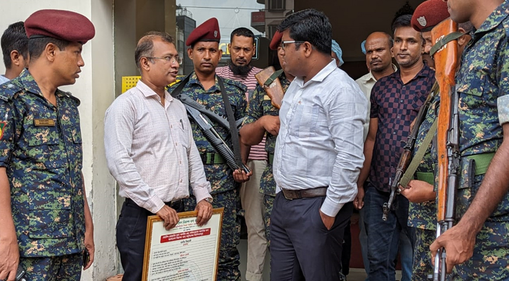 উত্তরায় এক রেস্তোরাঁকে এক লাখ টাকা জরিমানা