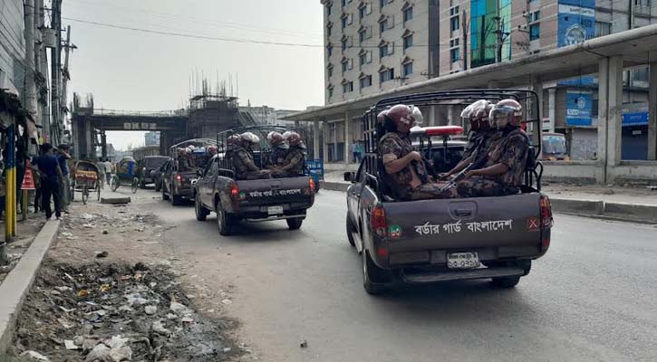 গাজীপুরে বিজিবি মোতায়েন