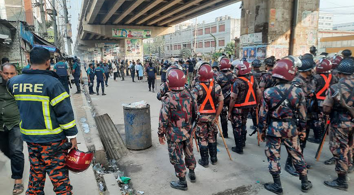 শ্রমিক অসন্তোষে থমথমে কোনাবাড়ী শিল্পাঞ্চল