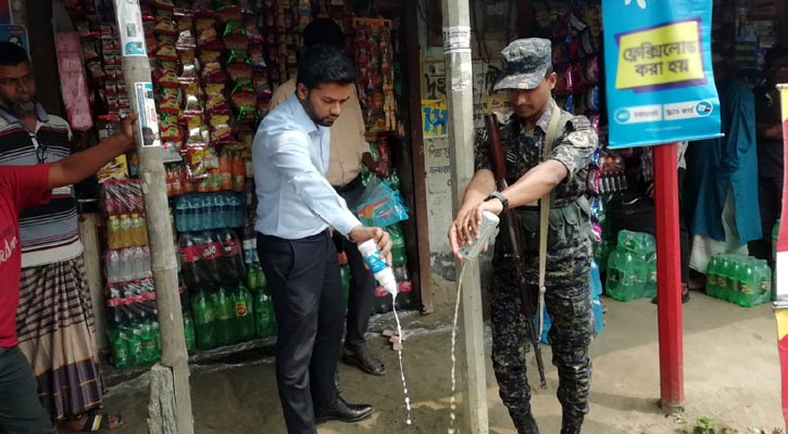 সিংড়ায় ৫ প্রতিষ্ঠানকে জরিমানা