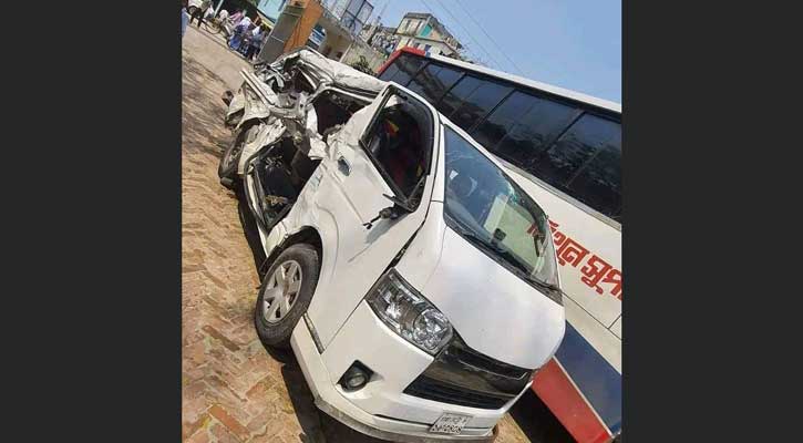 ময়মনসিংহে বাস-মাইক্রোবাস সংঘর্ষে ভাই-বোন নিহত