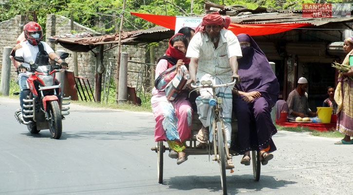 ৪২.৪ ডিগ্রিতে উঠল ঈশ্বরদীর তাপমাত্রা, জনজীবনে নাভিশ্বাস