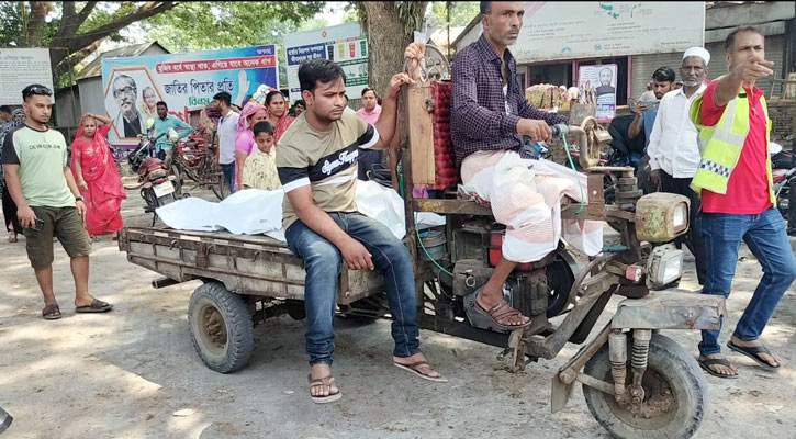 চরভদ্রাসনে ঘরের আড়ার সঙ্গে ঝুলছিল গৃহবধূর মরদেহ