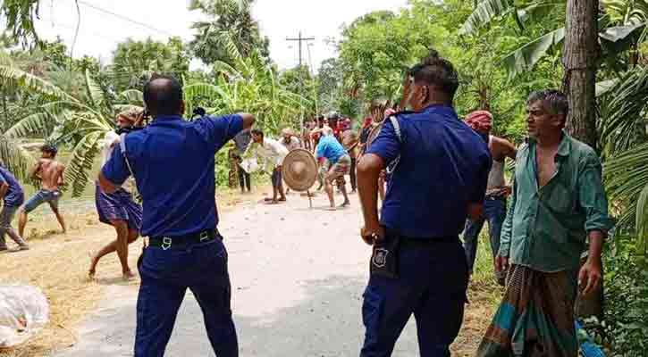 বিজয়ী ও পরাজিত চেয়ারম্যান প্রার্থীর সমর্থকদের সংঘর্ষ, আহত ২০