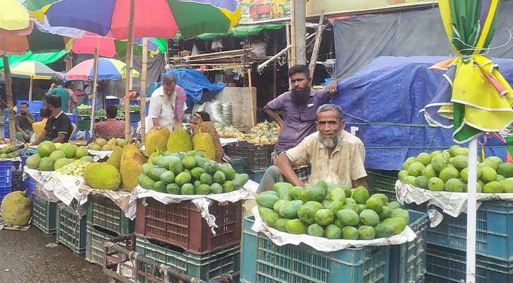 মৌসুমি ফলে বাজার সয়লাব, দামে অসন্তুষ্ট ক্রেতারা