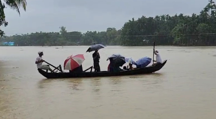 টানা বর্ষণে কক্সবাজারে ২ শতাধিক গ্রাম প্লাবিত