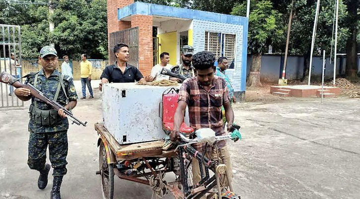 সাতক্ষীরায় লুট হওয়া এটিএম মেশিন মিললেও পাওয়া যায়নি টাকা  