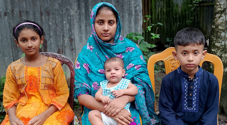 ‘স্বামী দেশের জন্য শহীদ হয়েছেন, রাষ্ট্র আমার সন্তানদের দায়িত্ব নিক’