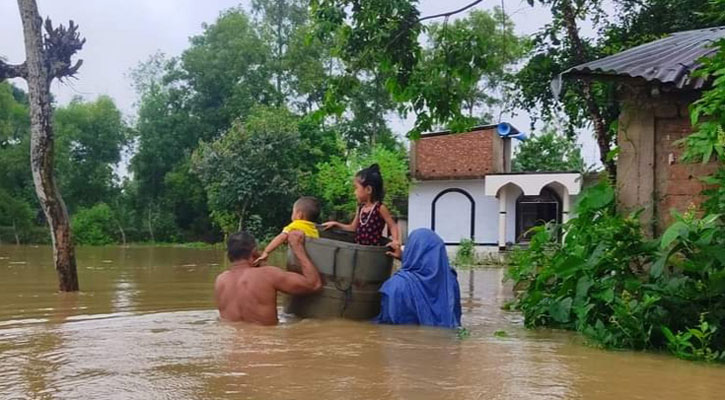 বাংলাদেশে ভয়াবহ বন্যায় ঝুঁকিতে  ২০ লাখ শিশু: ইউনিসেফ