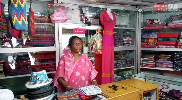 পর্যটক নেই: কোটি টাকার লোকসান গুনছেন রাঙামাটির তাঁত ব্যবসায়ীরা