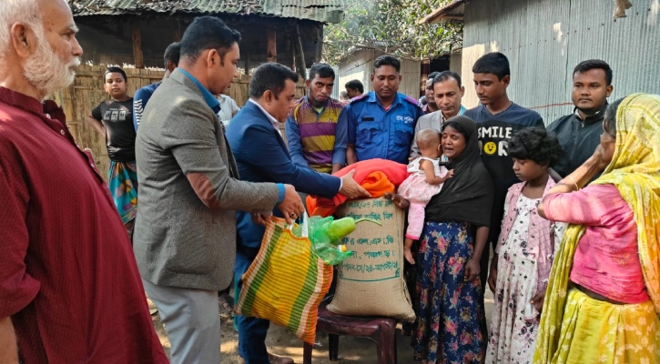 ৫০০ টাকায় দত্তক: ৯ মাসের নুরীর পরিবারের পাশে ইউএনও