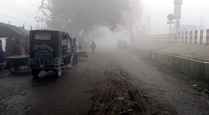 অগ্রহায়ণের শেষভাগে কনকনে ঠাণ্ডায় কাবু চুয়াডাঙ্গা