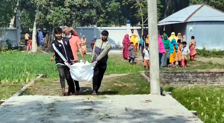 ১৪০ দিন পর গণঅভ্যুত্থানে শহীদ নাইনের মরদেহ উত্তোলন