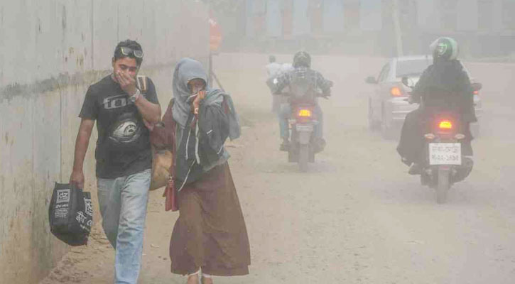 আজ ঢাকার বাতাস ‘খুবই অস্বাস্থ্যকর’