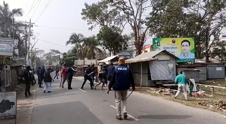 কালকিনিতে ছাত্রদল-যুবদলের সংঘর্ষে আহত ৫